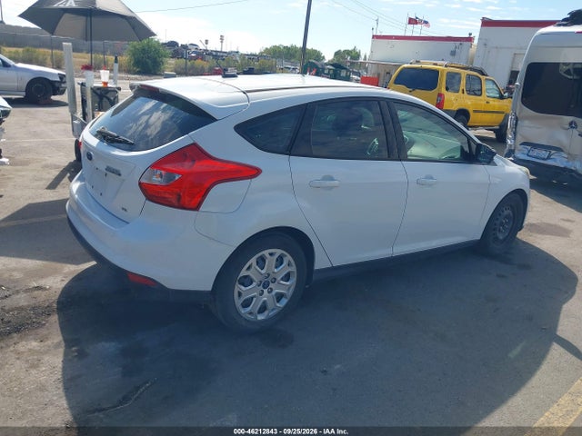 2012 Ford Focus Se მანქანა იყიდება აუქციონზე, vin: 1FAHP3K2XCL197346, აუქციონის ნომერი: 46212843