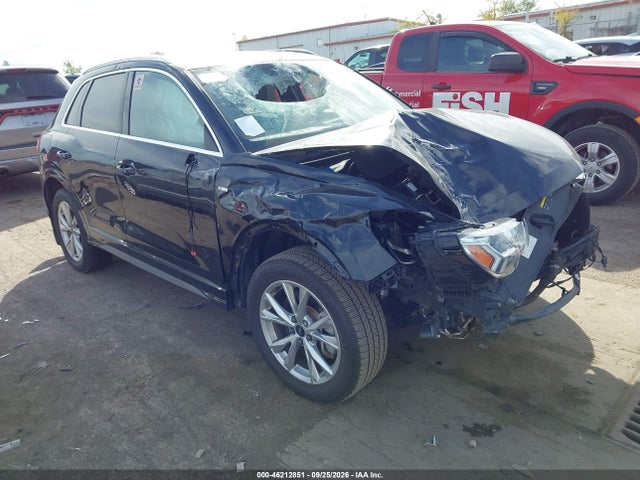 Продаж на аукціоні авто 2025 Audi Q3 Premium 45 Tfsi S Line Quattro Tiptronic, vin: WA1DECF39S1016078, номер лоту: 46212851