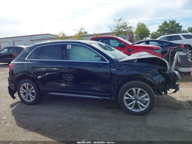 Продаж на аукціоні авто 2025 Audi Q3 Premium 45 Tfsi S Line Quattro Tiptronic, vin: WA1DECF39S1016078, номер лоту: 46212851