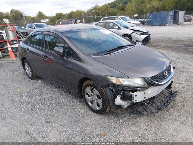 2014 Honda Civic Lx მანქანა იყიდება აუქციონზე, vin: 19XFB2F53EE071744, აუქციონის ნომერი: 46212945