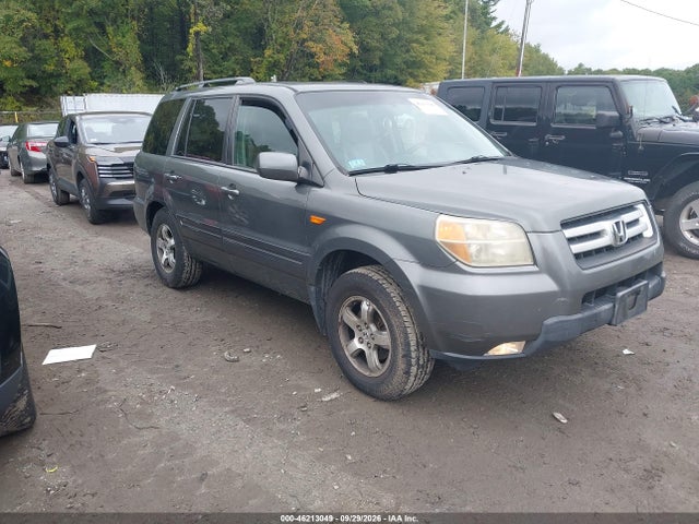 Продажа на аукционе авто 2007 Honda Pilot Ex-l, vin: 2HKYF18547H500523, номер лота: 46213049