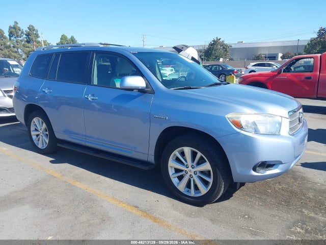 2010 Toyota Highlander Hybrid Base V6 მანქანა იყიდება აუქციონზე, vin: JTEBW3EH1A2041472, აუქციონის ნომერი: 46213129