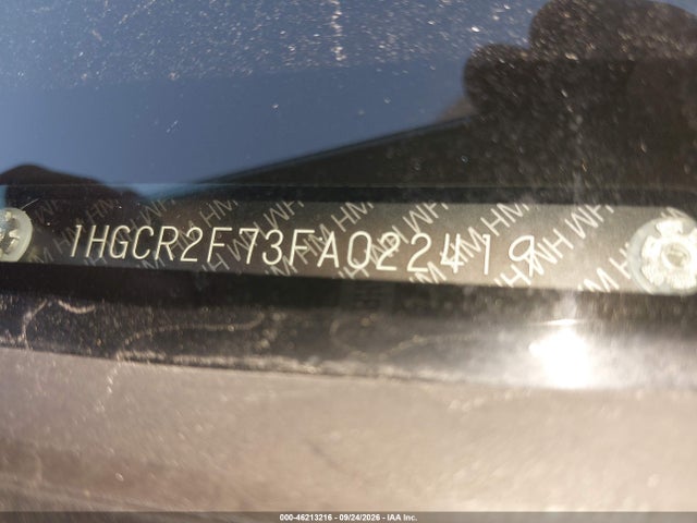 Продаж на аукціоні авто 2015 Honda Accord Ex, vin: 1HGCR2F73FA022419, номер лоту: 46213216
