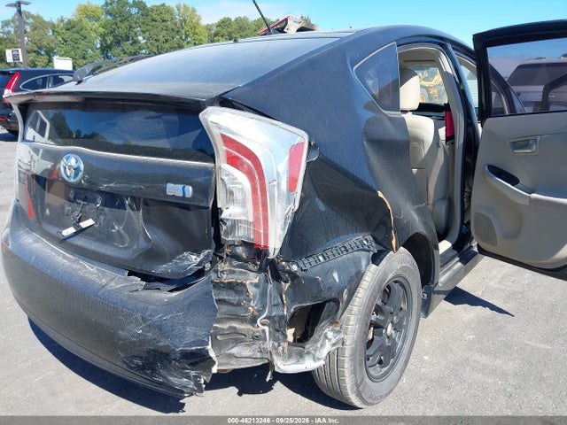 46213246 :رقم المزاد ، JTDKN3DU2C5511547 vin ، 2012 Toyota Prius Two مزاد بيع