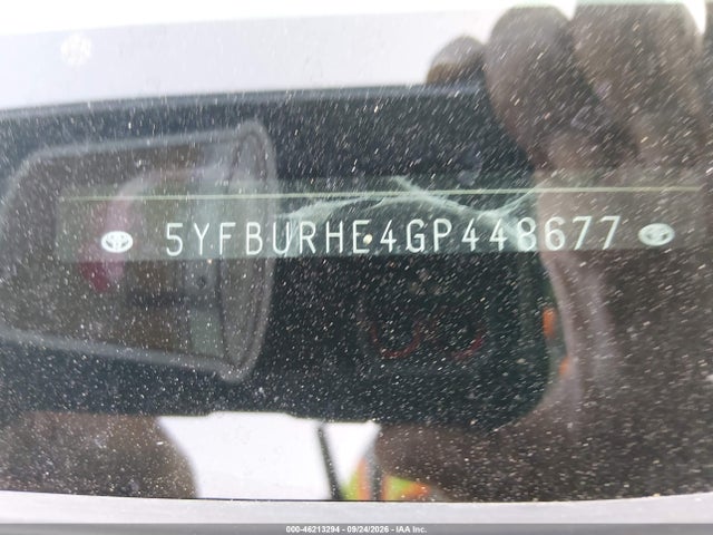 5YFBURHE4GP448677 Toyota COROLLA LE