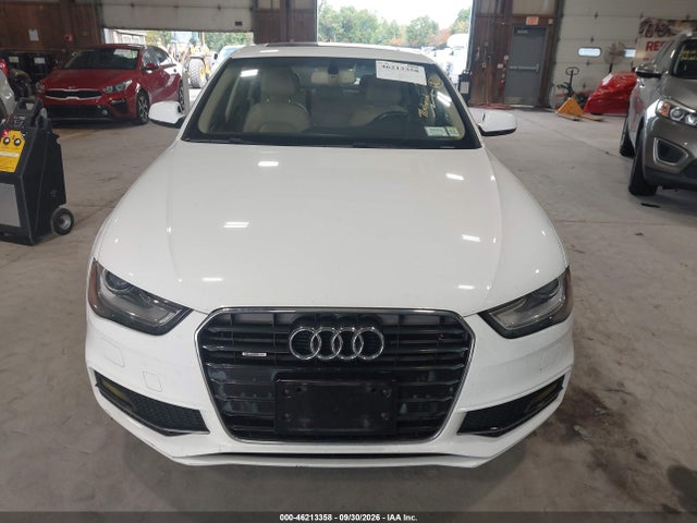 2014 Audi A4 2.0t Premium მანქანა იყიდება აუქციონზე, vin: WAUFFAFL1EA139424, აუქციონის ნომერი: 46213358