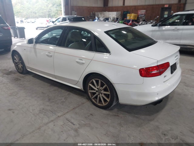 2014 Audi A4 2.0t Premium მანქანა იყიდება აუქციონზე, vin: WAUFFAFL1EA139424, აუქციონის ნომერი: 46213358