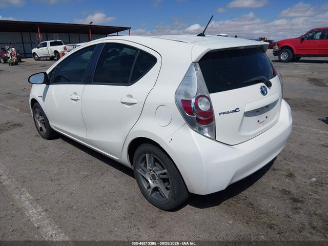 Aukcja sprzedaży 2014 Toyota Prius C One, vin: JTDKDTB39E1074735, numer aukcji: 46213385
