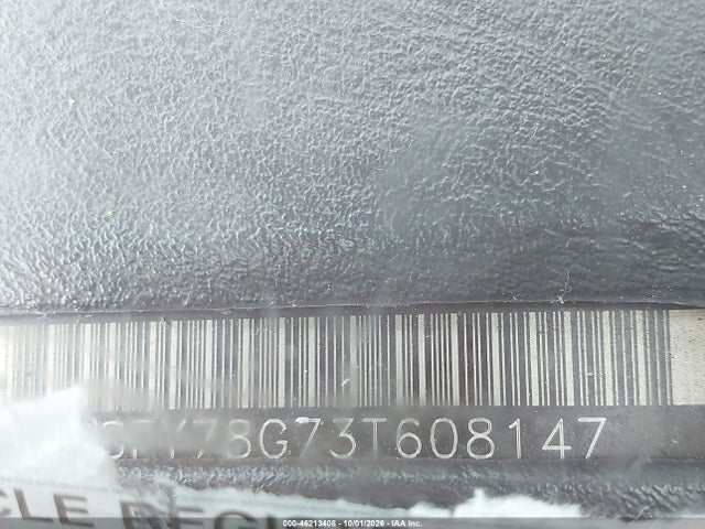 46213408 :رقم المزاد ، 3C8FY78G73T608147 vin ، 2003 Chrysler Pt Cruiser Gt مزاد بيع