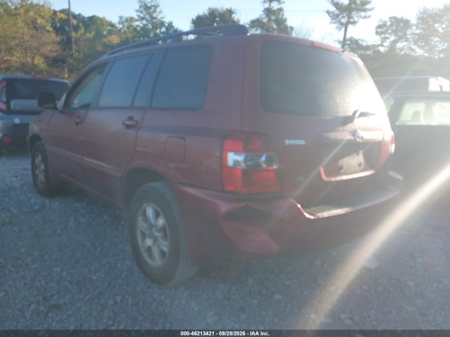46213421 :رقم المزاد ، JTEGP21A950082956 vin ، 2005 Toyota Highlander V6 مزاد بيع