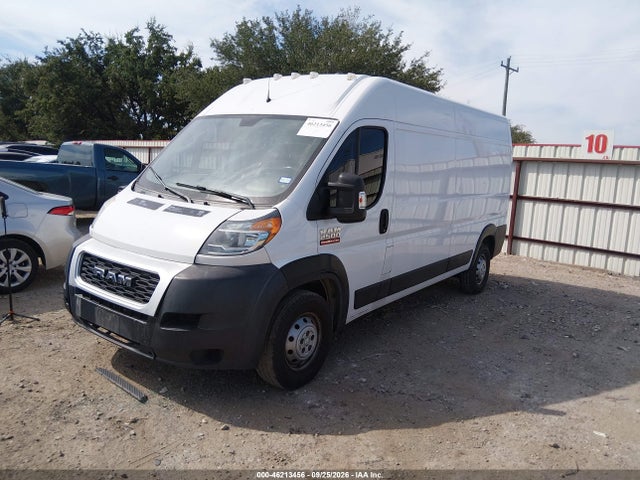 46213456 :رقم المزاد ، 3C6TRVDG8KE535599 vin ، 2019 Ram Promaster 2500 High Roof 159 Wb مزاد بيع