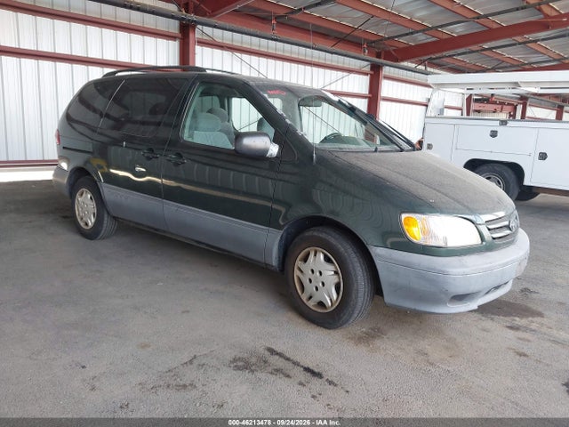 2003 Toyota Sienna Le მანქანა იყიდება აუქციონზე, vin: 4T3ZF13C23U534991, აუქციონის ნომერი: 46213478
