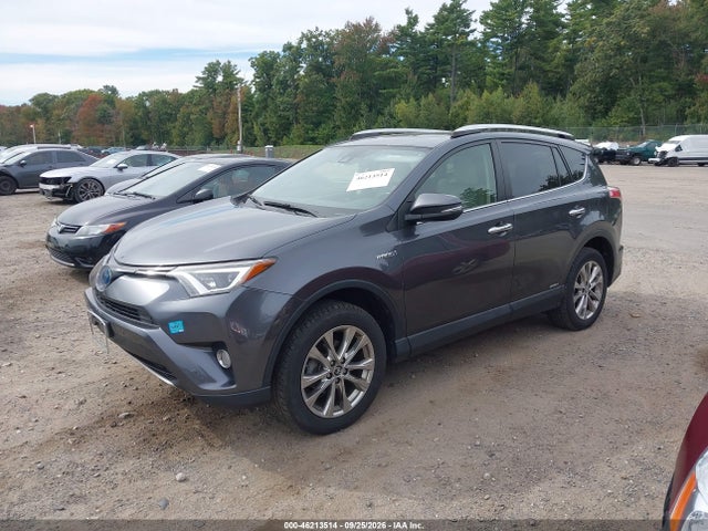 2016 Toyota Rav4 Hybrid Limited მანქანა იყიდება აუქციონზე, vin: JTMDJREV7GD043809, აუქციონის ნომერი: 46213514