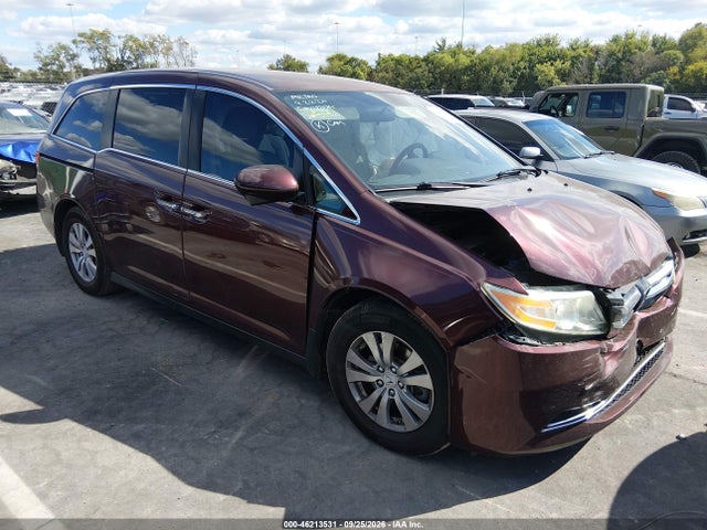 46213531 :رقم المزاد ، 5FNRL5H46FB059521 vin ، 2015 Honda Odyssey Ex مزاد بيع