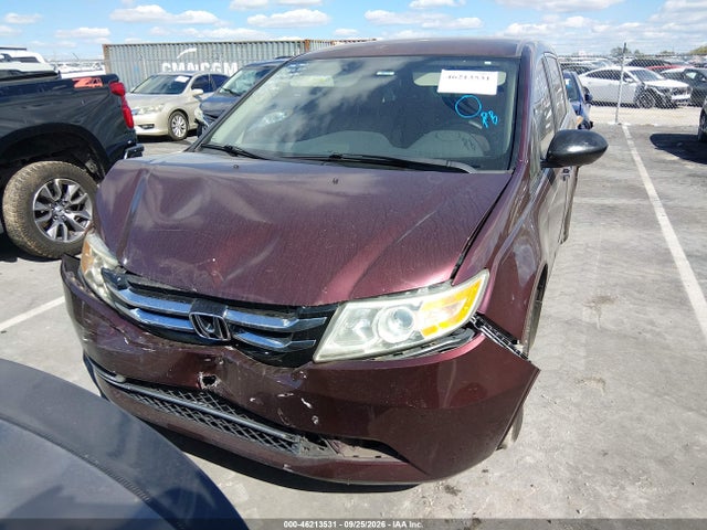 46213531 :رقم المزاد ، 5FNRL5H46FB059521 vin ، 2015 Honda Odyssey Ex مزاد بيع