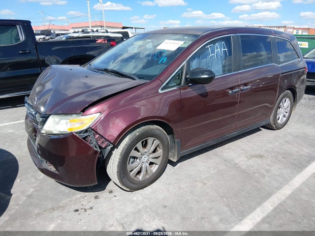 46213531 :رقم المزاد ، 5FNRL5H46FB059521 vin ، 2015 Honda Odyssey Ex مزاد بيع
