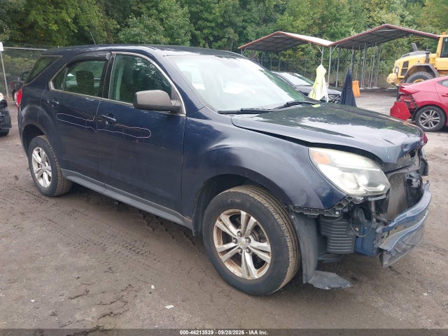 46213539 :رقم المزاد ، 2GNALBEK1G6207359 vin ، 2016 Chevrolet Equinox Ls مزاد بيع