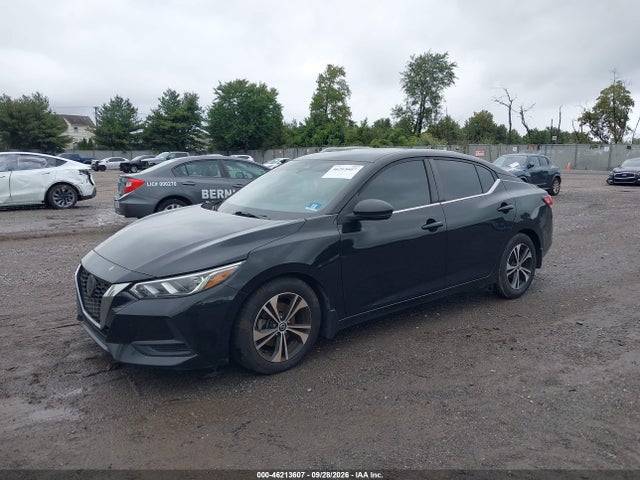 2020 Nissan Sentra Sv Xtronic Cvt მანქანა იყიდება აუქციონზე, vin: 3N1AB8CV8LY256954, აუქციონის ნომერი: 46213607
