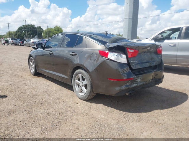 2014 Kia Optima Lx მანქანა იყიდება აუქციონზე, vin: 5XXGM4A71EG329799, აუქციონის ნომერი: 46213635