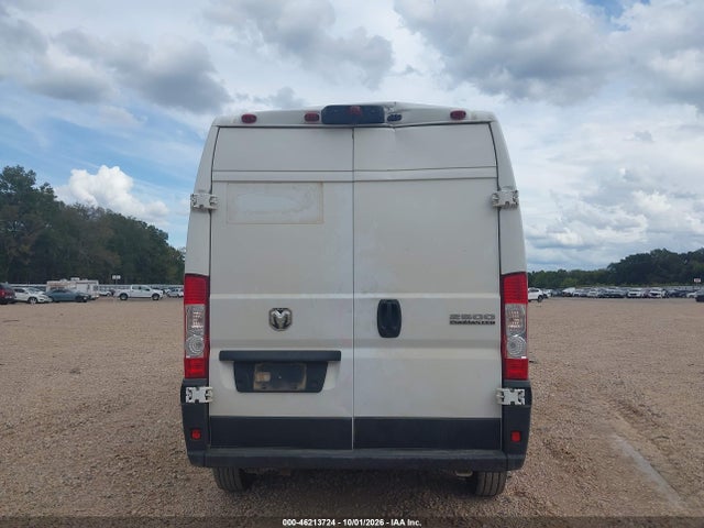 46213724 :رقم المزاد ، 3C6LRVCG1SE511999 vin ، 2025 Ram Promaster 2500 Tradesman High Roof 136 Wb W/pass Seat مزاد بيع