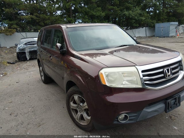 2014 Honda Pilot Ex-l მანქანა იყიდება აუქციონზე, vin: 5FNYF4H57EB038374, აუქციონის ნომერი: 46213743