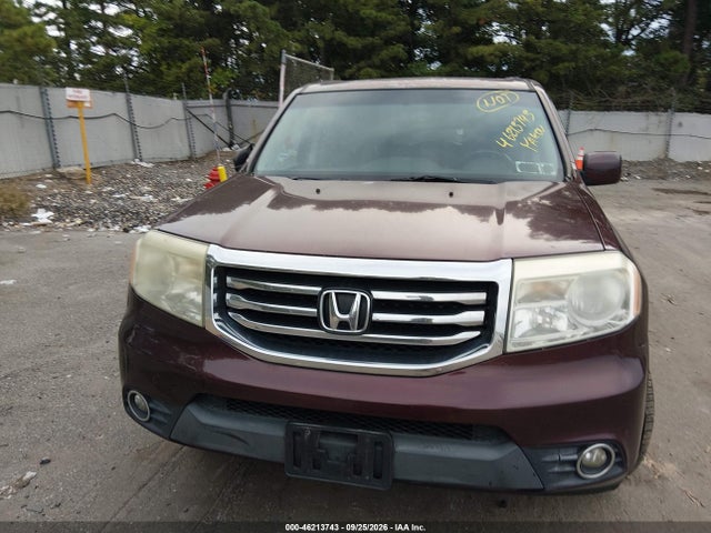 2014 Honda Pilot Ex-l მანქანა იყიდება აუქციონზე, vin: 5FNYF4H57EB038374, აუქციონის ნომერი: 46213743