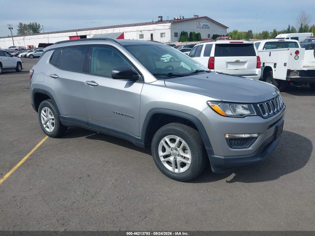 Auction sale of the 2018 Jeep Compass Sport 4x4, vin: 3C4NJDAB0JT392296, lot number: 46213793