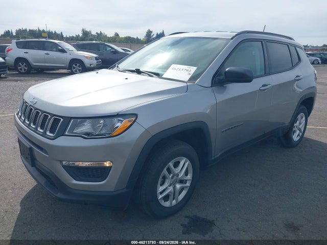 Продажа на аукционе авто 2018 Jeep Compass Sport 4x4, vin: 3C4NJDAB0JT392296, номер лота: 46213793