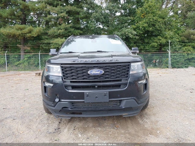 46213836 :رقم المزاد ، 1FM5K8GT3JGA40950 vin ، 2018 Ford Explorer Sport مزاد بيع
