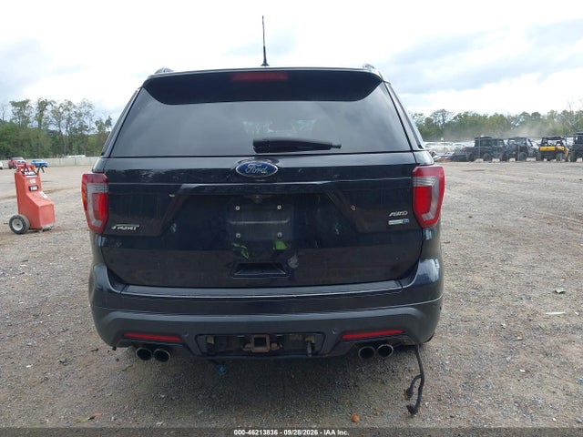 46213836 :رقم المزاد ، 1FM5K8GT3JGA40950 vin ، 2018 Ford Explorer Sport مزاد بيع