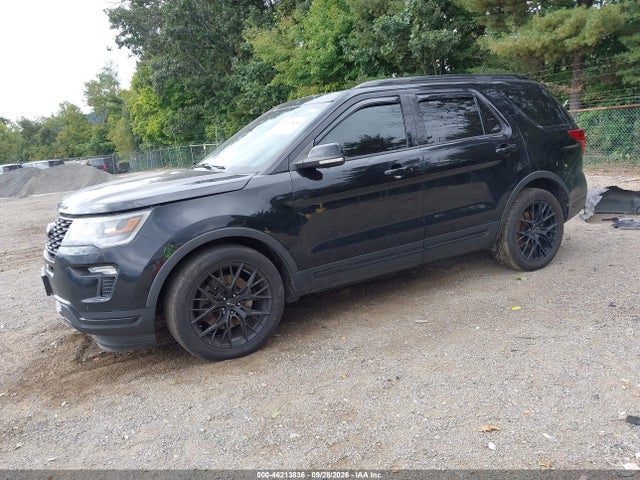 46213836 :رقم المزاد ، 1FM5K8GT3JGA40950 vin ، 2018 Ford Explorer Sport مزاد بيع