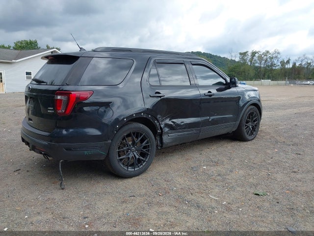 46213836 :رقم المزاد ، 1FM5K8GT3JGA40950 vin ، 2018 Ford Explorer Sport مزاد بيع