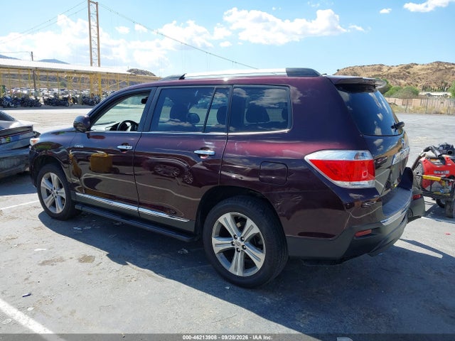 Aukcja sprzedaży 2012 Toyota Highlander Limited V6, vin: 5TDYK3EH4CS066419, numer aukcji: 46213908