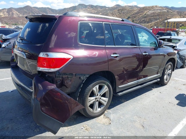 Aukcja sprzedaży 2012 Toyota Highlander Limited V6, vin: 5TDYK3EH4CS066419, numer aukcji: 46213908