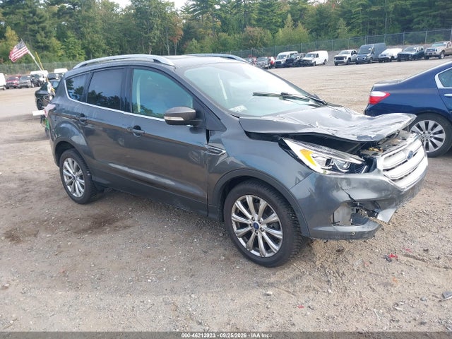 2018 Ford Escape Titanium მანქანა იყიდება აუქციონზე, vin: 1FMCU9J92JUB33156, აუქციონის ნომერი: 46213923