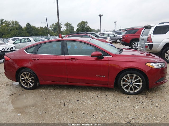 46213946 :رقم المزاد ، 3FA6P0LU1HR295633 vin ، 2017 Ford Fusion Hybrid Se مزاد بيع