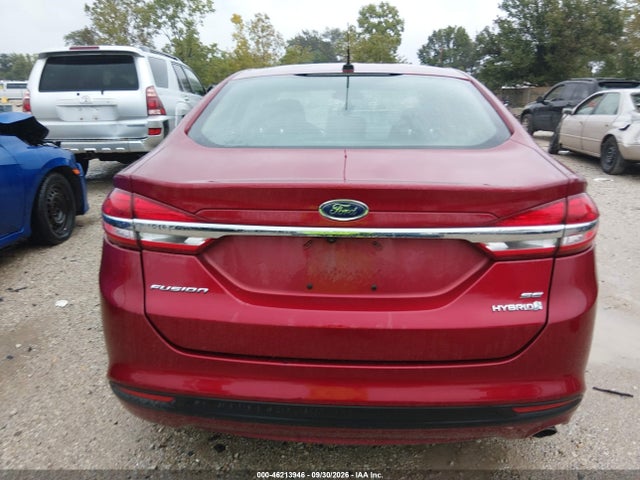 46213946 :رقم المزاد ، 3FA6P0LU1HR295633 vin ، 2017 Ford Fusion Hybrid Se مزاد بيع