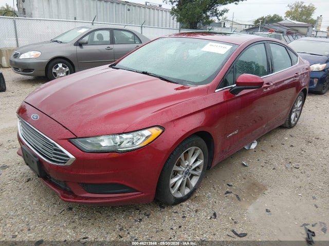 46213946 :رقم المزاد ، 3FA6P0LU1HR295633 vin ، 2017 Ford Fusion Hybrid Se مزاد بيع