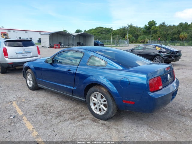 2007 Ford Mustang V6 Deluxe/v6 Premium მანქანა იყიდება აუქციონზე, vin: 1ZVFT80N675196886, აუქციონის ნომერი: 46213961