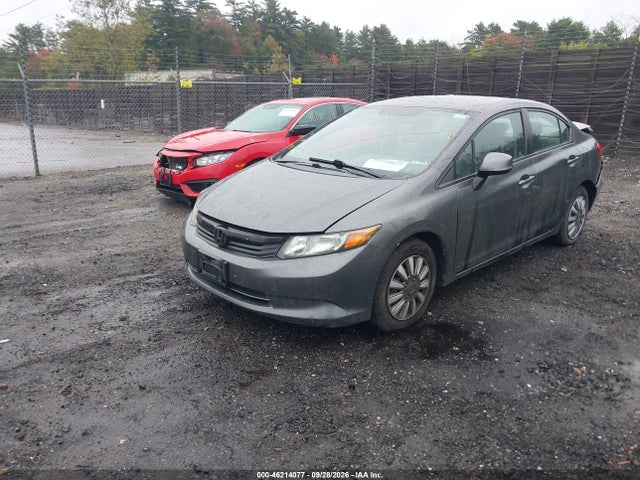 46214077 :رقم المزاد ، 2HGFB2F53CH603187 vin ، 2012 Honda Civic Lx مزاد بيع