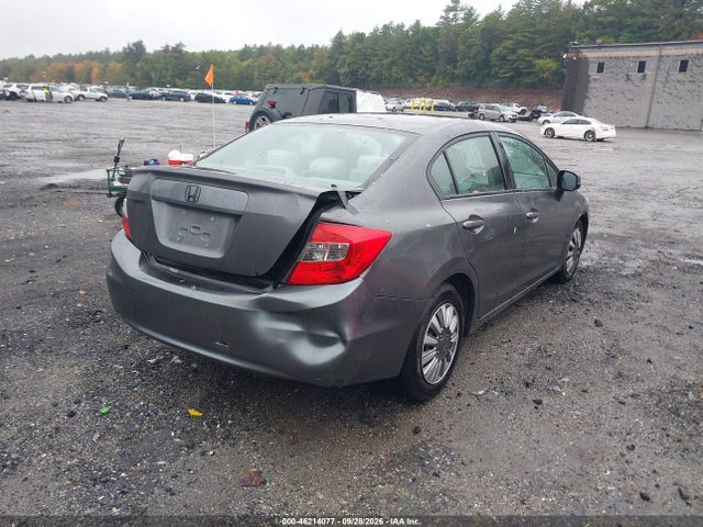 46214077 :رقم المزاد ، 2HGFB2F53CH603187 vin ، 2012 Honda Civic Lx مزاد بيع