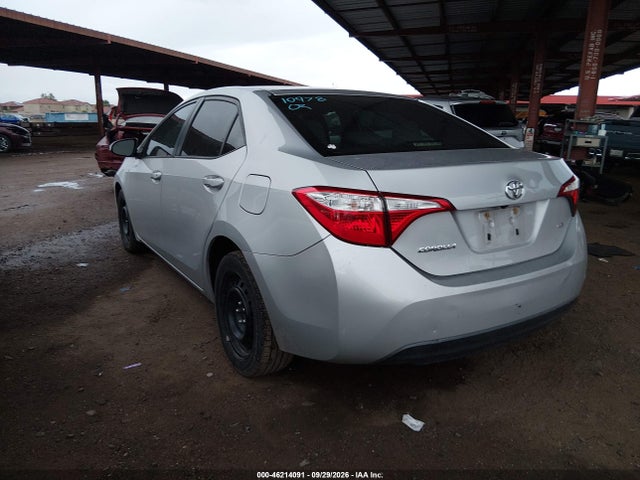 Продаж на аукціоні авто 2016 Toyota Corolla Le, vin: 2T1BURHE5GC620957, номер лоту: 46214091
