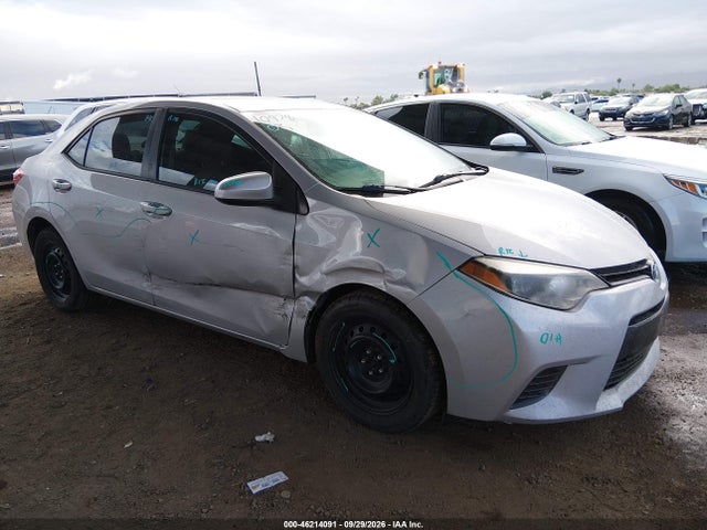 Продаж на аукціоні авто 2016 Toyota Corolla Le, vin: 2T1BURHE5GC620957, номер лоту: 46214091