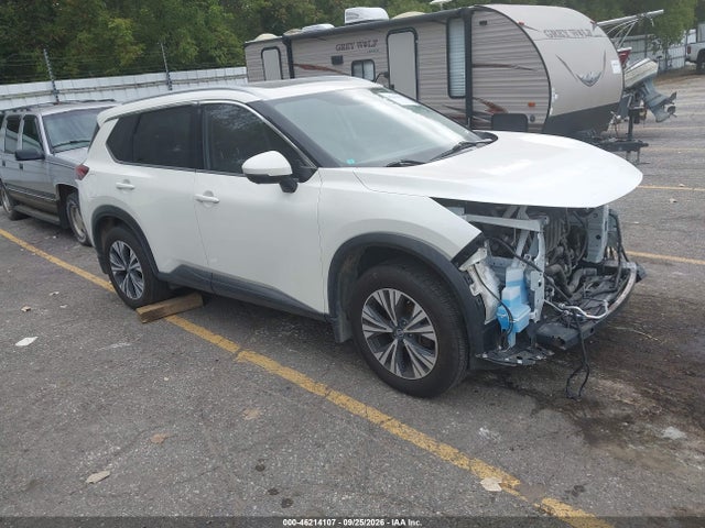2021 Nissan Rogue Sv Intelligent Awd მანქანა იყიდება აუქციონზე, vin: JN8AT3BB1MW229595, აუქციონის ნომერი: 46214107