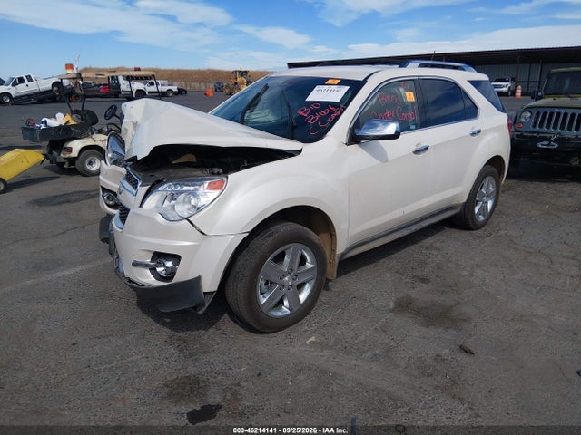 2014 Chevrolet Equinox Ltz მანქანა იყიდება აუქციონზე, vin: 1GNALDEK3EZ120298, აუქციონის ნომერი: 46214141