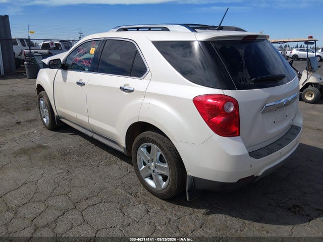 2014 Chevrolet Equinox Ltz მანქანა იყიდება აუქციონზე, vin: 1GNALDEK3EZ120298, აუქციონის ნომერი: 46214141