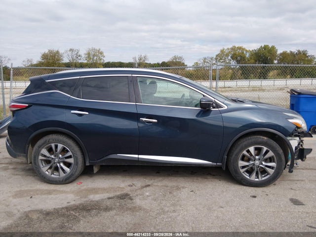 46214233 :رقم المزاد ، 5N1AZ2MH3FN237529 vin ، 2015 Nissan Murano Sl مزاد بيع
