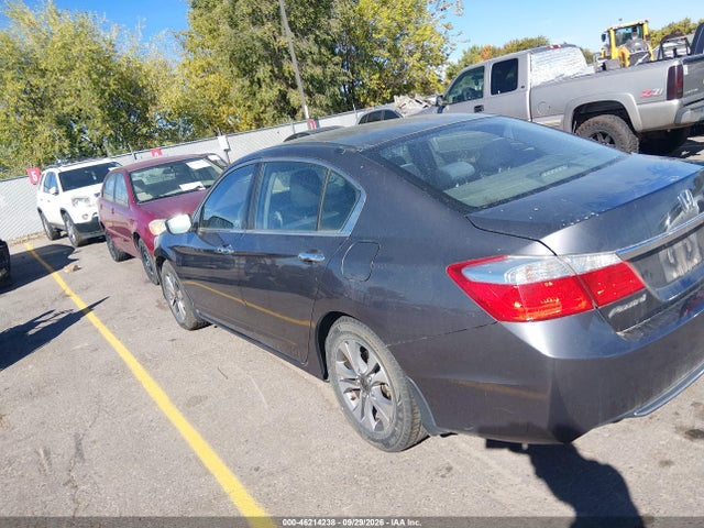 Продажа на аукционе авто 2014 Honda Accord Lx, vin: 1HGCR2F3XEA307159, номер лота: 46214238