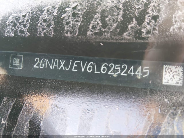 2020 Chevrolet Equinox Fwd 2fl მანქანა იყიდება აუქციონზე, vin: 2GNAXJEV6L6252445, აუქციონის ნომერი: 46214272