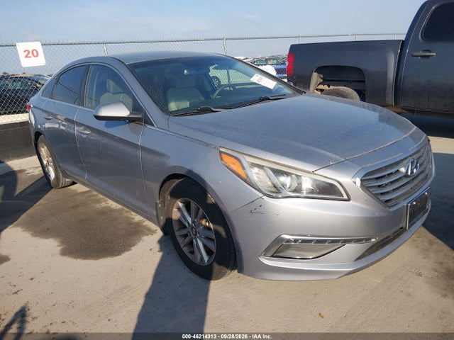 2015 Hyundai Sonata Se მანქანა იყიდება აუქციონზე, vin: 5NPE24AF6FH183782, აუქციონის ნომერი: 46214313